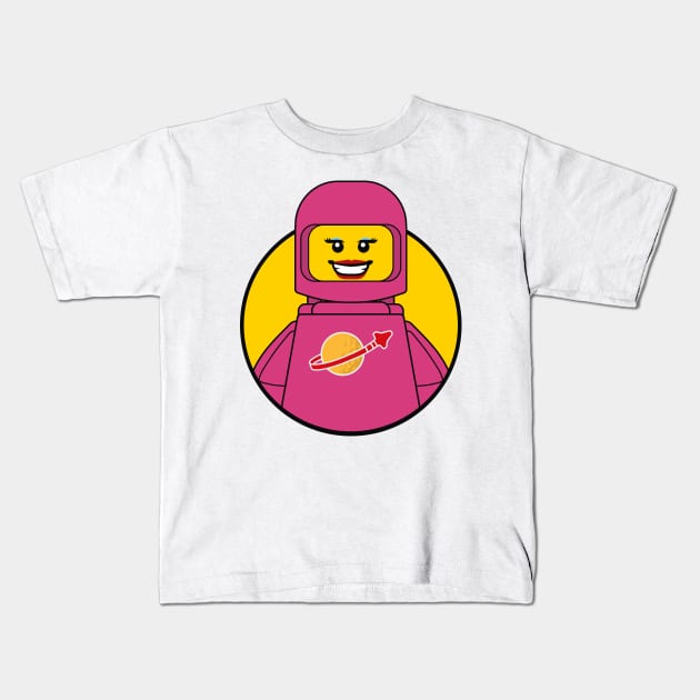 Mrs Lenny Mars Explorer Kids T-Shirt by The Brick Dept